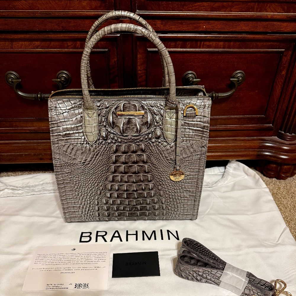 NWT Brahmin Caroline Steel Melbourne